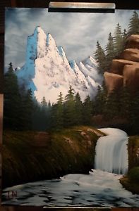 197x300 Royal Majesty, Bob Ross Style Oil Painting By Me 18x24 Ebay - Bob Ross Style Of Painting