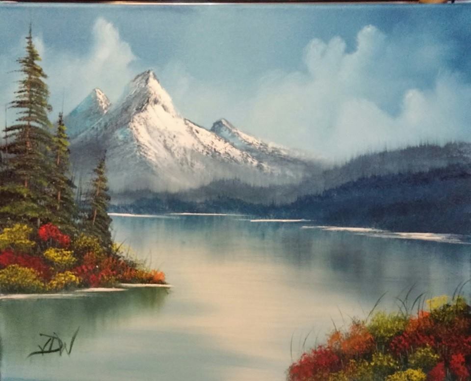 960x776 Bob Ross Style - Bob Ross Style Painting