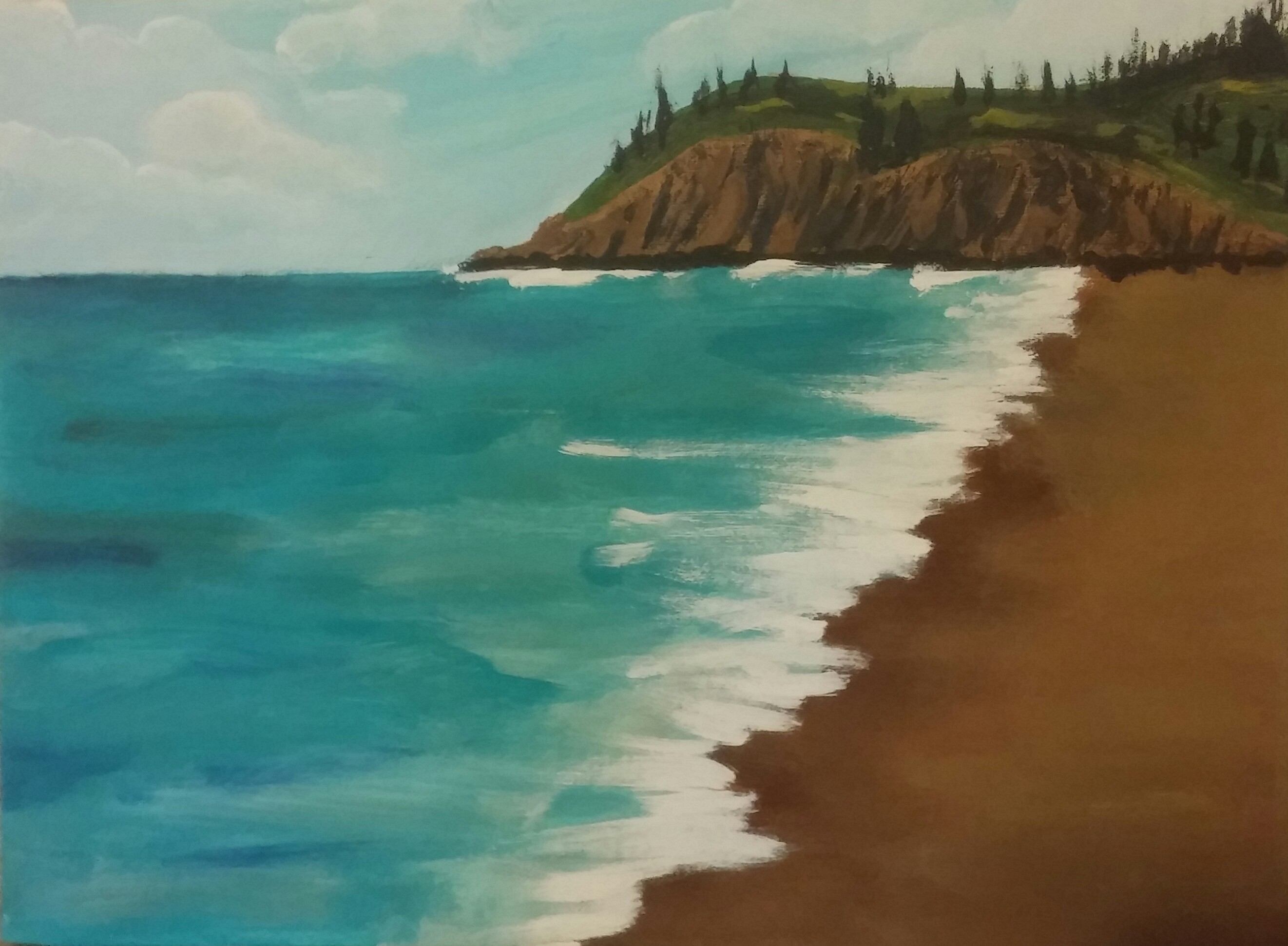 2643x1941 Bob Ross Style. Brushes And Brews Draw Mix Paint Forum - Bob Ross Style Painting