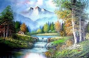 293x192 Bob Ross Style Paintings - Bob Ross Style Painting