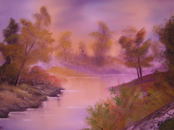 600x450 Bob Ross Style Attempt 8 By Jester469 - Bob Ross Style Painting