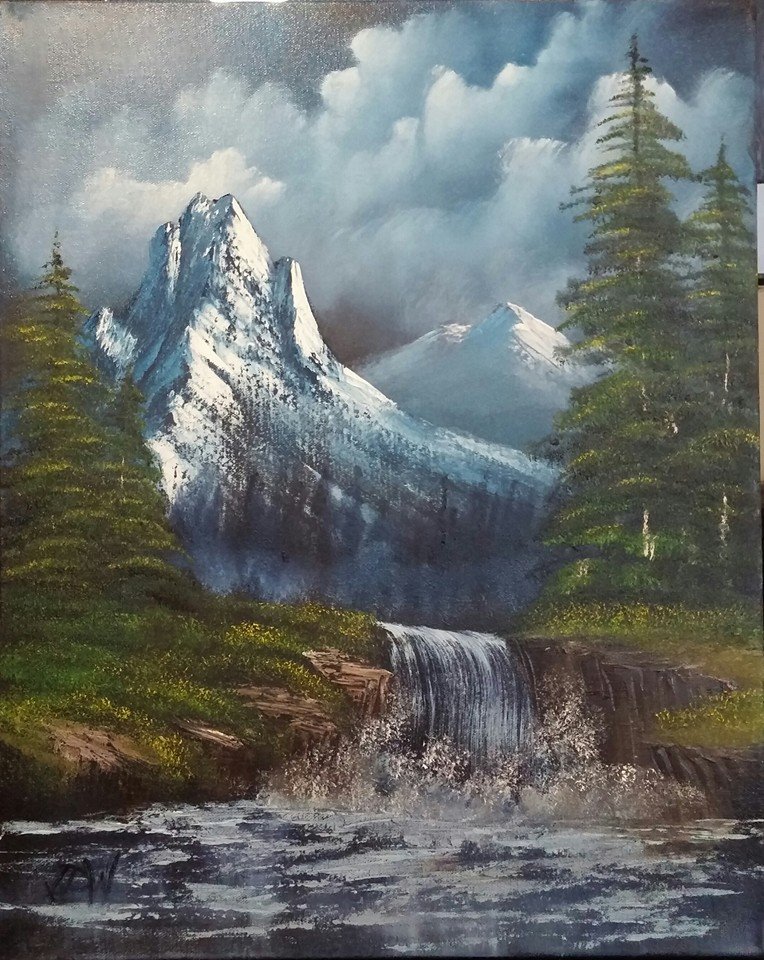 764x960 Bob Ross Style Products2 - Bob Ross Style Painting