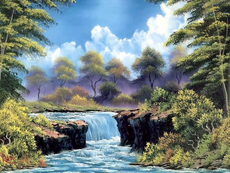 736x552 185 Best Art Images On Acrylic Art, How To Paint - Bob Rosss Most Expensive Painting