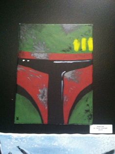 236x315 Boba Fett Painting Acrylic 9 X 12 Acrylics And Paintings - Boba Fett Painting