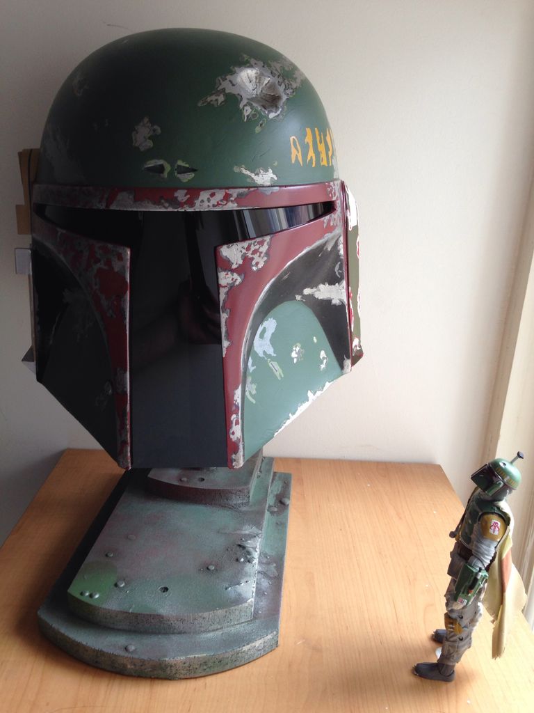 768x1024 Painting A Boba Fett Helmet ( With Spray Cans ) 11 Steps (With - Boba Fett Painting