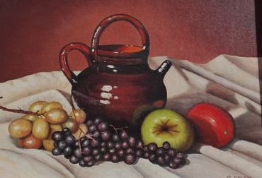 370x252 G. Coley - Bodegon Painting