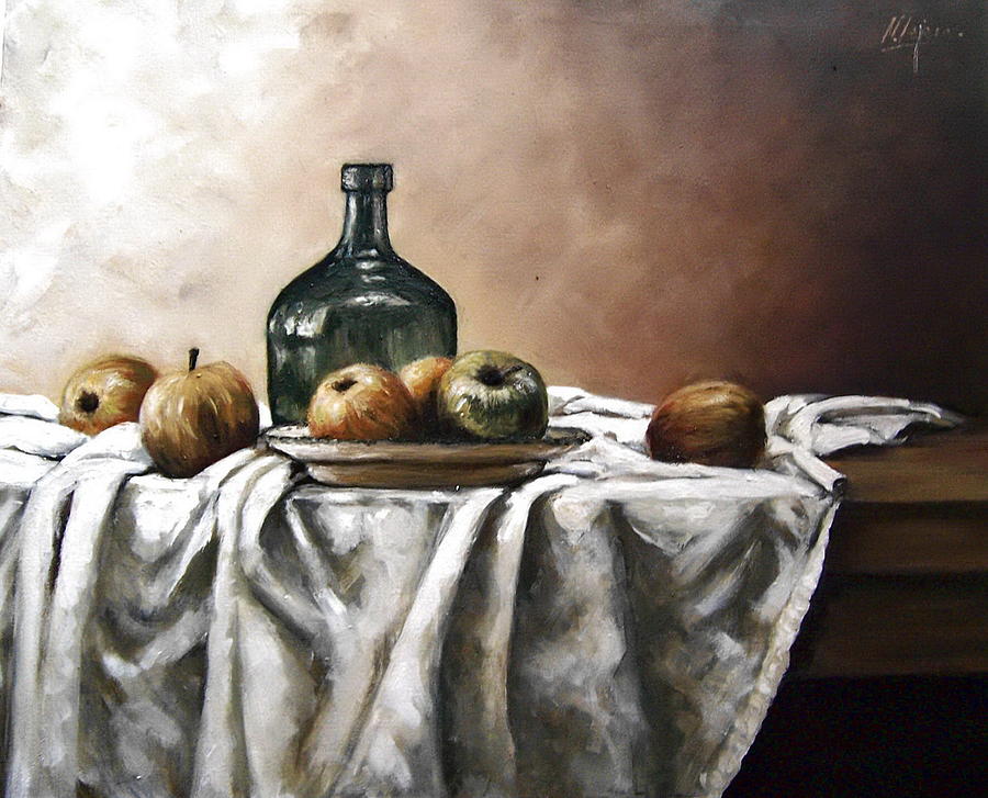 900x727 Bodegon Painting By Natalia Tejera - Bodegon Painting