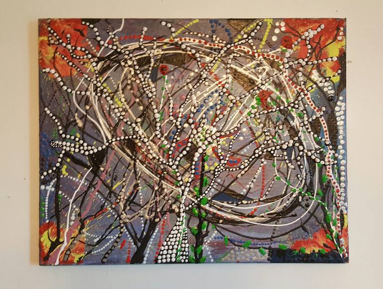 770x581 Saatchi Art Bodhi Tree Painting By Luke Alan - Bodhi Tree Painting