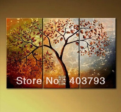 400x369 Modern Abstract Fashion Oil Painting On Canvas For Home Decoration - Bodhi Tree Painting
