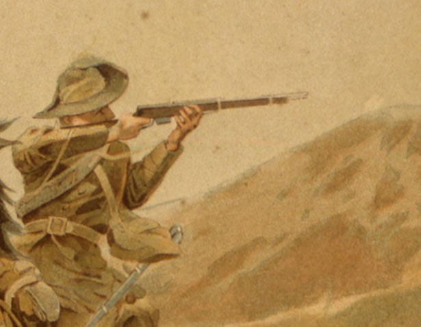 615x477 South African War 1899 1902 - Boer War Painting