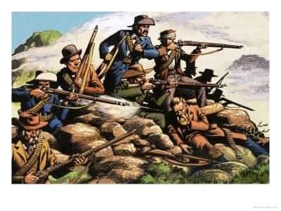 400x300 The Battle Of Majuba Hill, First Boer War Giclee Print - Boer War Painting