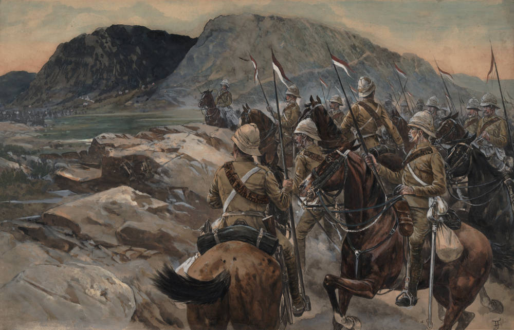 1000x642 The Boer War - Boer War Painting