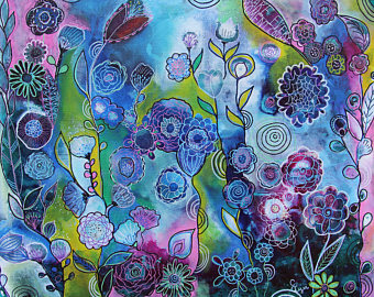 340x270 Boho Painting Etsy - Boho Painting