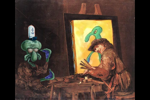 500x333 Does This Look Bold And Brash To You Belongs In The Trash - Bold And Brash Painting