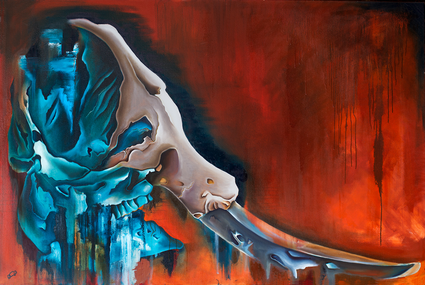 1400x939 George Keaton Artist + Painter - Bolero Painting