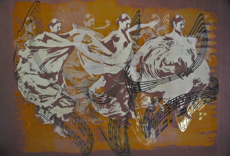 770x522 Saatchi Art Bolero Painting By Andrea Ellis - Bolero Painting