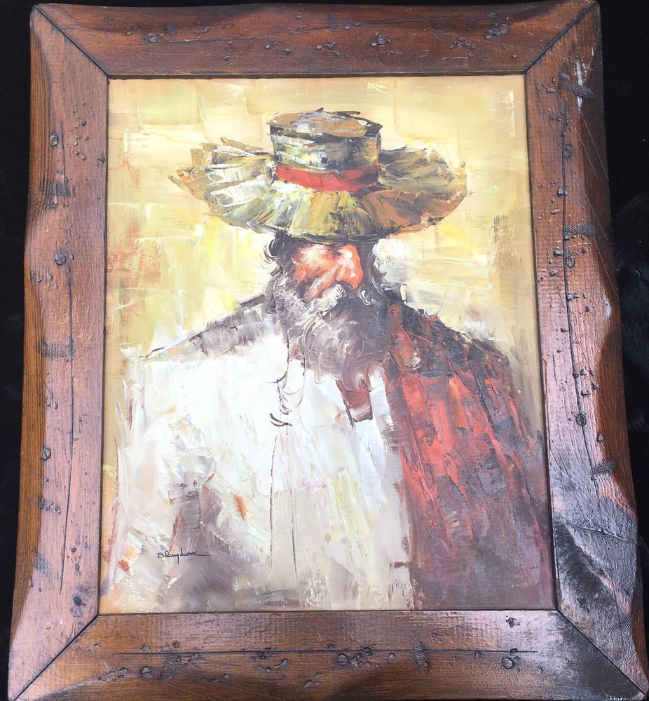 926x1000 Southwestern Impressionist Painting Of Gaucho Wearing A Bolero - Bolero Painting