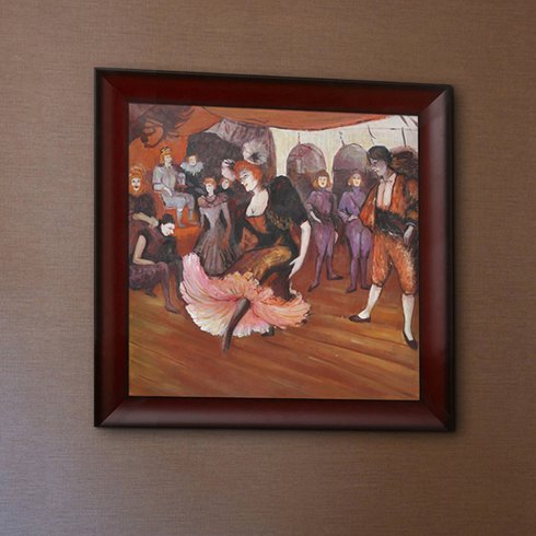 490x490 Tori Home Marcelle Lender Dancing In The Bolero In Chilperic By - Bolero Painting