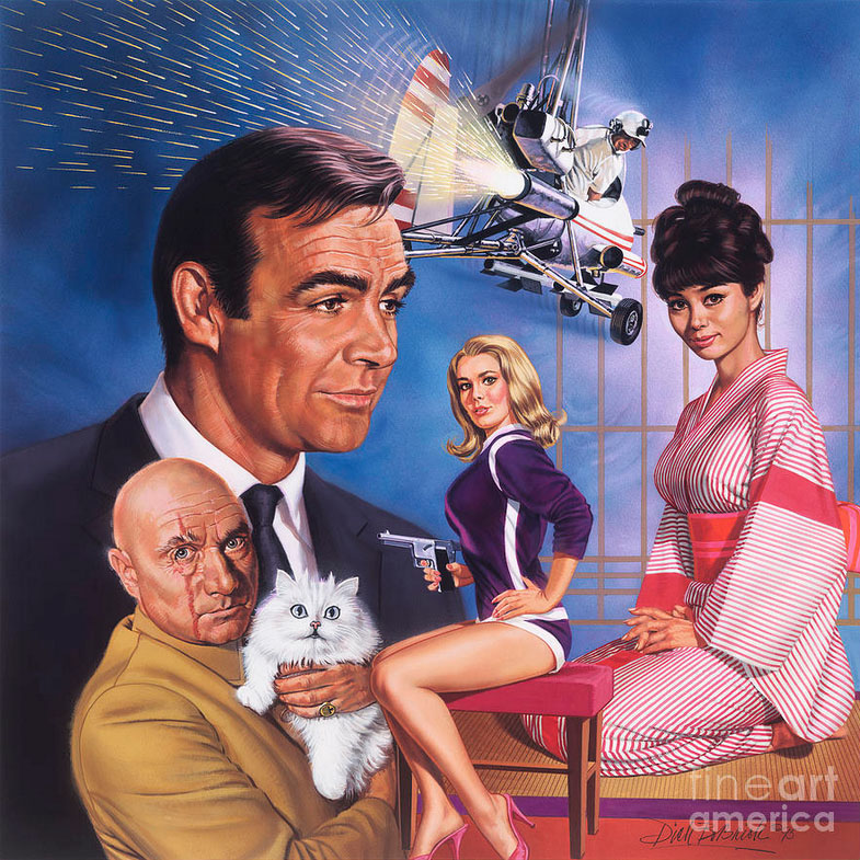 785x785 James Bond Painting Dick Bobnick 4 - Bond Painting