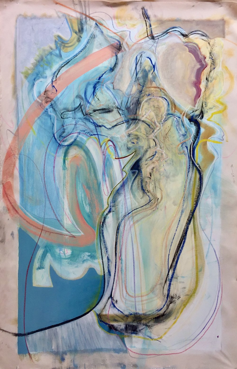 1000x1557 Outside Bones Hercules Art - Bone Painting