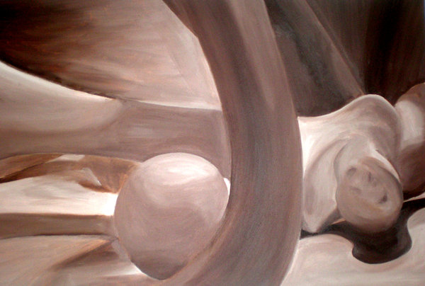 600x404 Bone Painting By Cisleen - Bone Painting