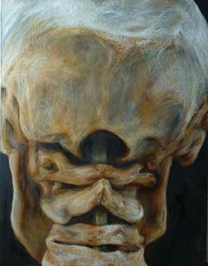 300x383 Bone Painting! Paint Stuff Paintings - Bone Painting