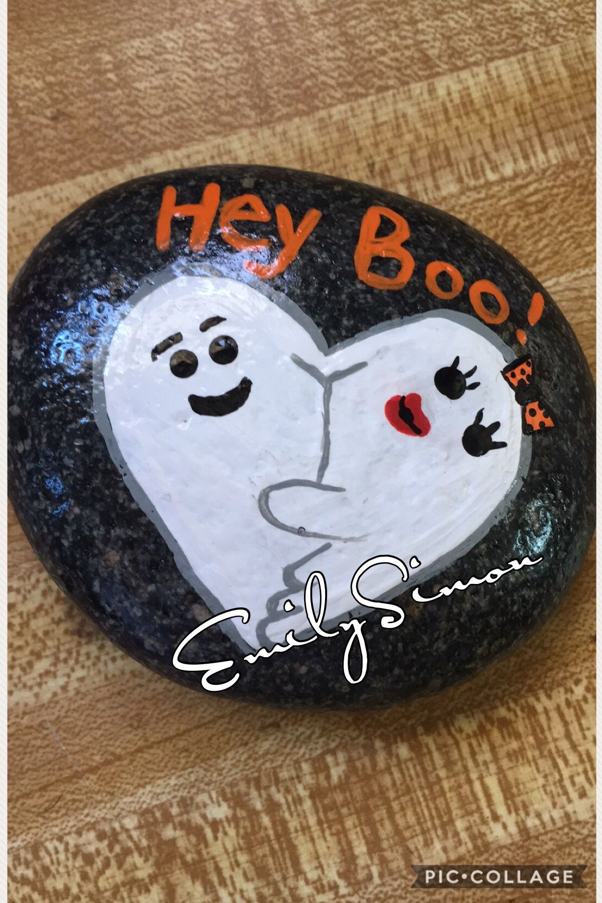 1200x1800 Image Result For Boo Painted Rocks Stone Art Rock - Boo Painting