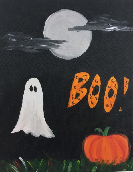 465x600 Kids Paintings Painting And Pinot - Boo Painting