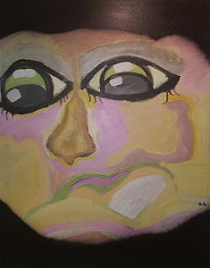 235x300 Peek A Boo Paintings Fine Art America - Boo Painting