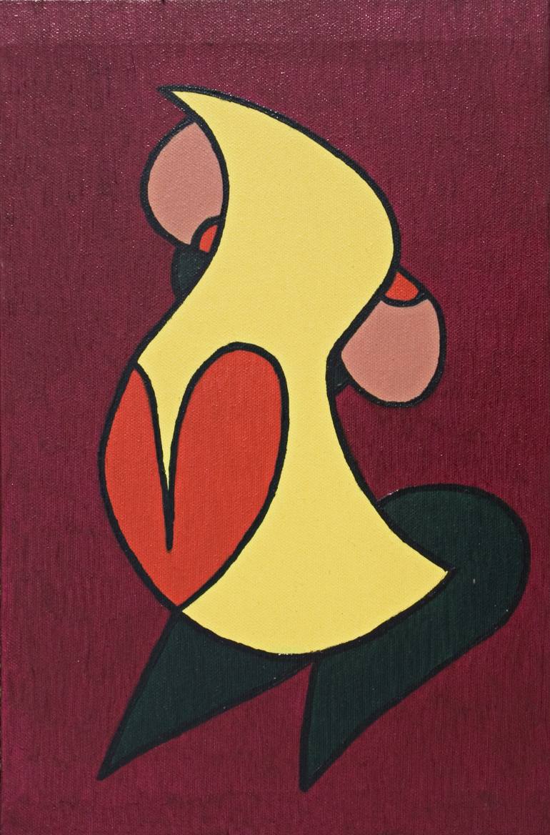 770x1168 Saatchi Art Boo Painting By Gordon Gambier - Boo Painting