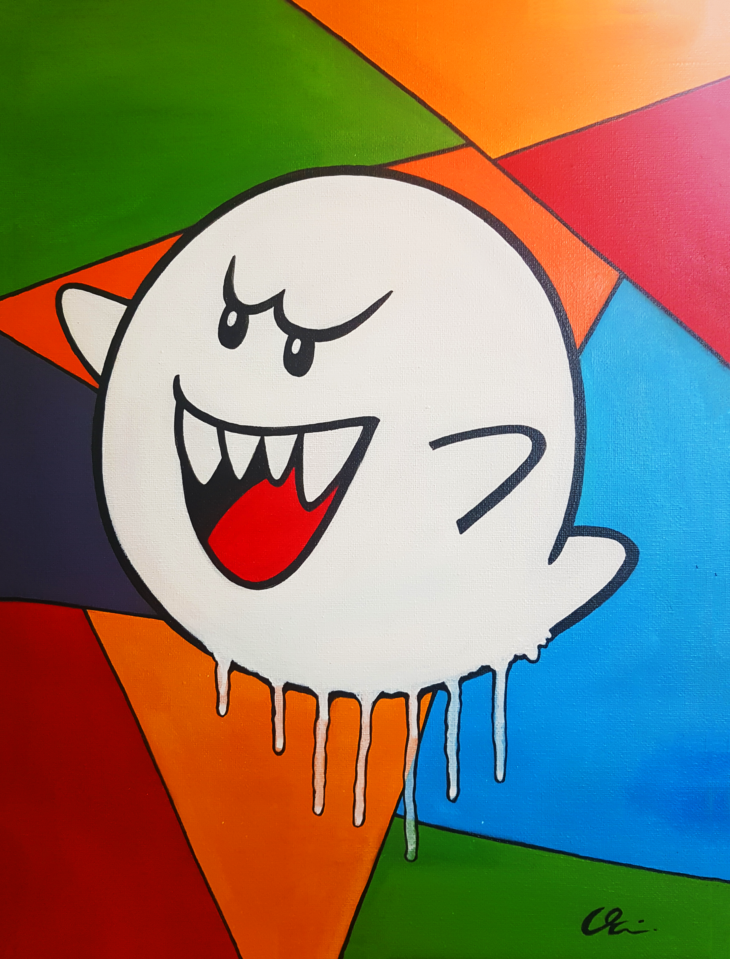 2892x3798 Boo Painting Livibee - Boo Painting