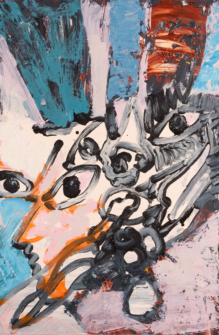 770x1177 Saatchi Art Bangkok Boogie Woogie Ixx Painting By Sami Rinne - Boogie Woogie Painting