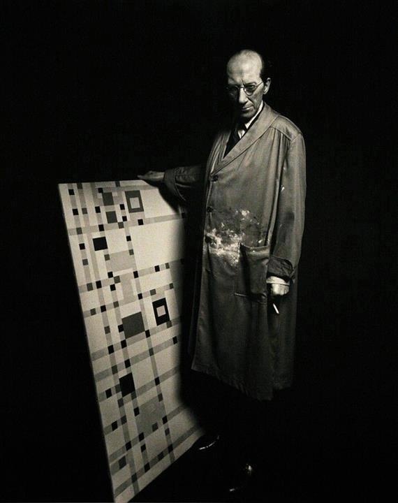 570x720 Artwork By Fritz Glarner - Boogie Woogie Painting