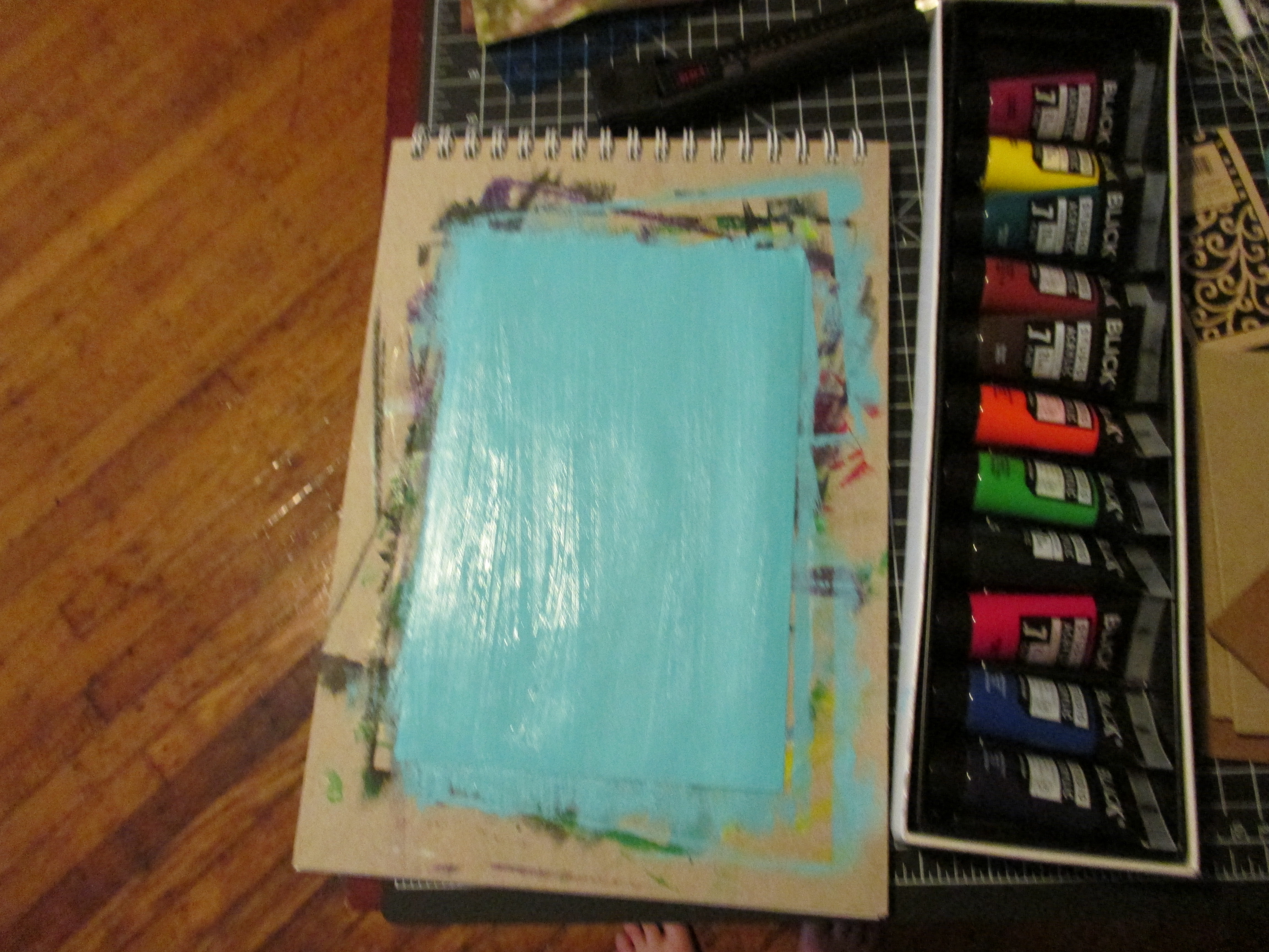 4608x3456 How To Make A Hand Painted Book Cover (Also Applicable - Book Cover Painting