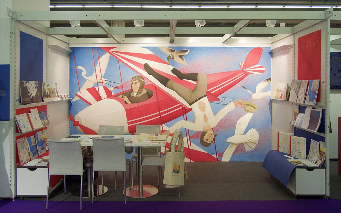 1440x900 Fikos Portfolio Live Painting On Frankfurt Book Fair 2017 - Book Fair Painting