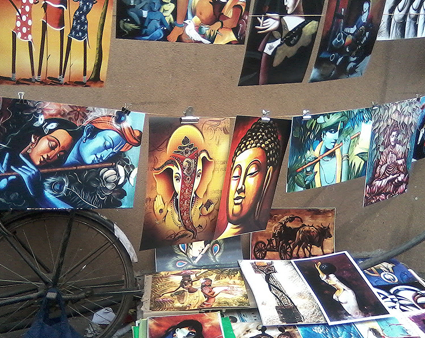 1487x1183 Manash (Subhaditya Edusoft) Kolkata Book Fair 2013 My Library - Book Fair Painting