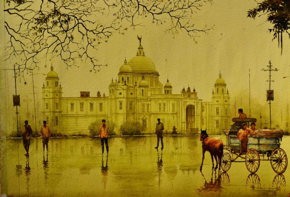 960x651 Painting - Book Fair Painting