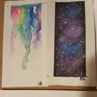 320x320 Bookmarks I Made For Class To Be Sold - Bookmark Painting