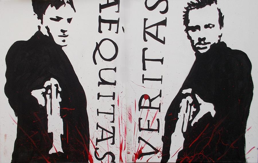 900x570 Boondock Saints Whole Painting By Marisela Mungia - Boondock Saints Painting