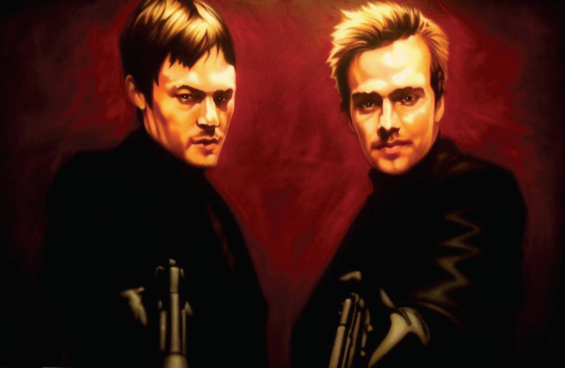 1107x722 Boondock Saints By Theartofair - Boondock Saints Painting