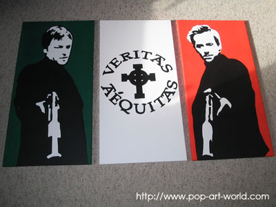 400x300 Boondock Saints Pop Art Www.pop Art Www.pop Art - Boondock Saints Painting