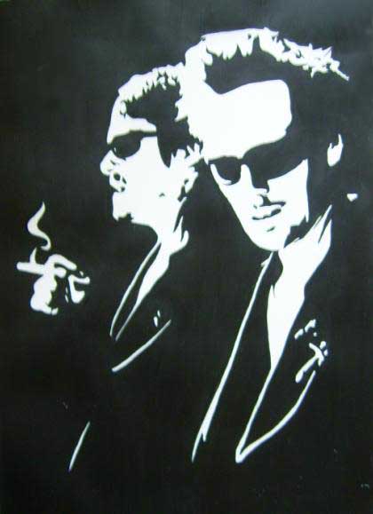 420x579 Boondock Saints By Neelima - Boondock Saints Painting