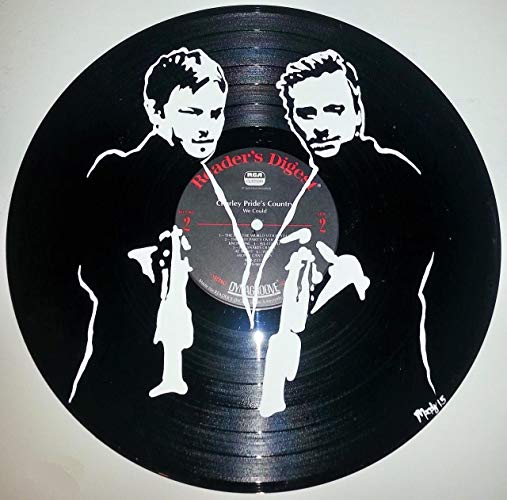 507x500 Hand Painted The Boondock Saints Vinyl Record Wall Art - Boondock Saints Painting