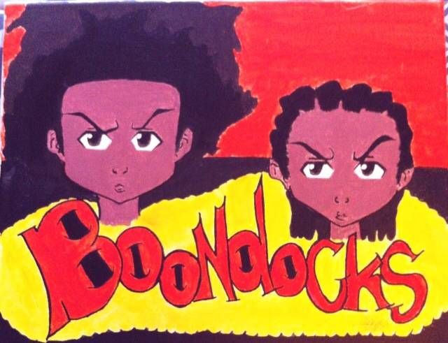 640x491 Boondocks Painting! 11 X 14 Inches! Artwork Artwork - Boondocks Painting