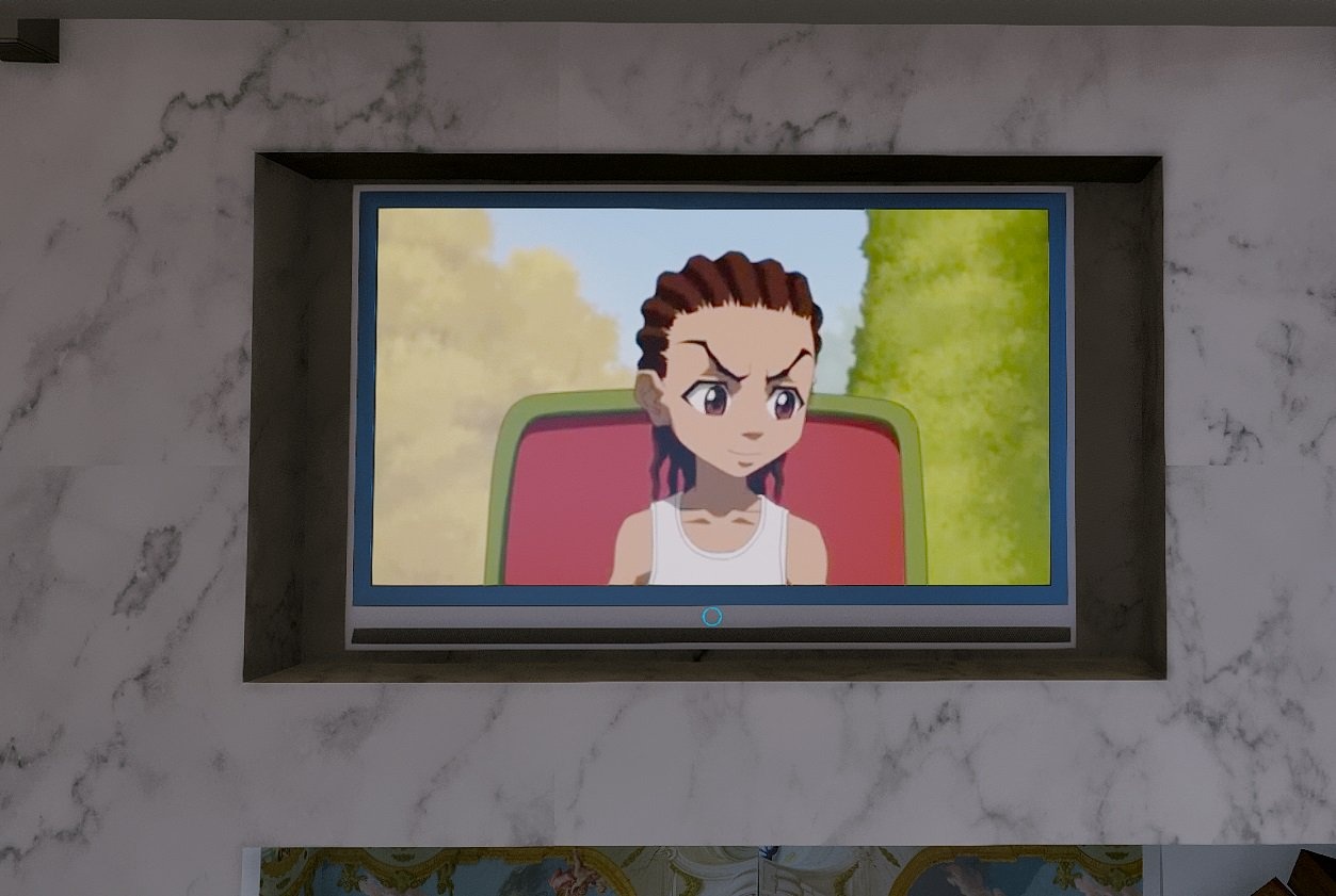 1253x841 The Boondocks (3 Full Episodes) - Boondocks Painting