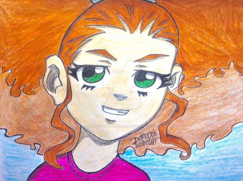 1024x765 The Boondocks Jazmine Dubois By Artdemaurialashawn21 - Boondocks Painting