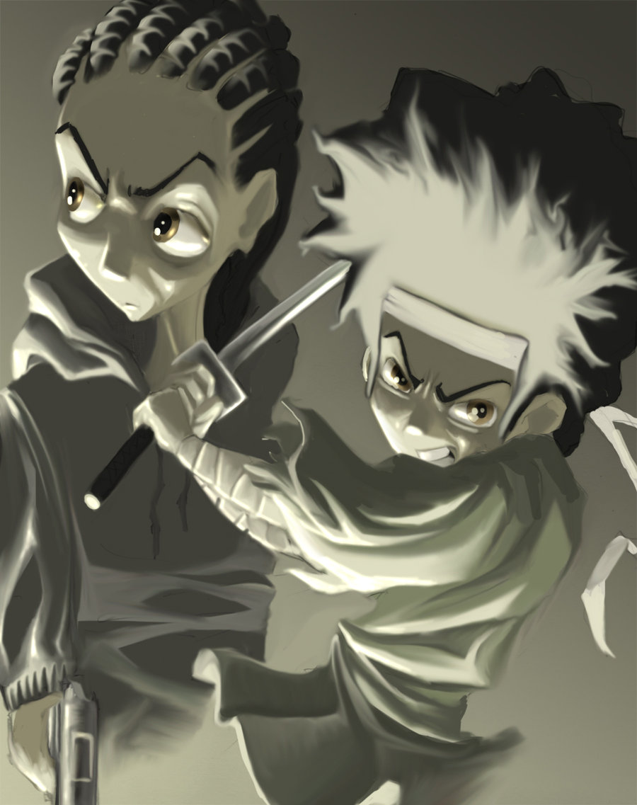 900x1137 The Boondocks By Usernameunknown - Boondocks Painting