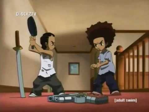 480x360 The Boondocks - Boondocks Riley Painting