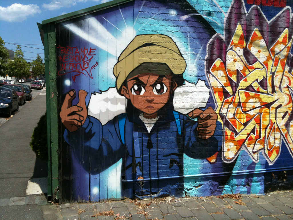 1024x768 The World's Best Photos Of Huey And Painting - Boondocks Riley Painting