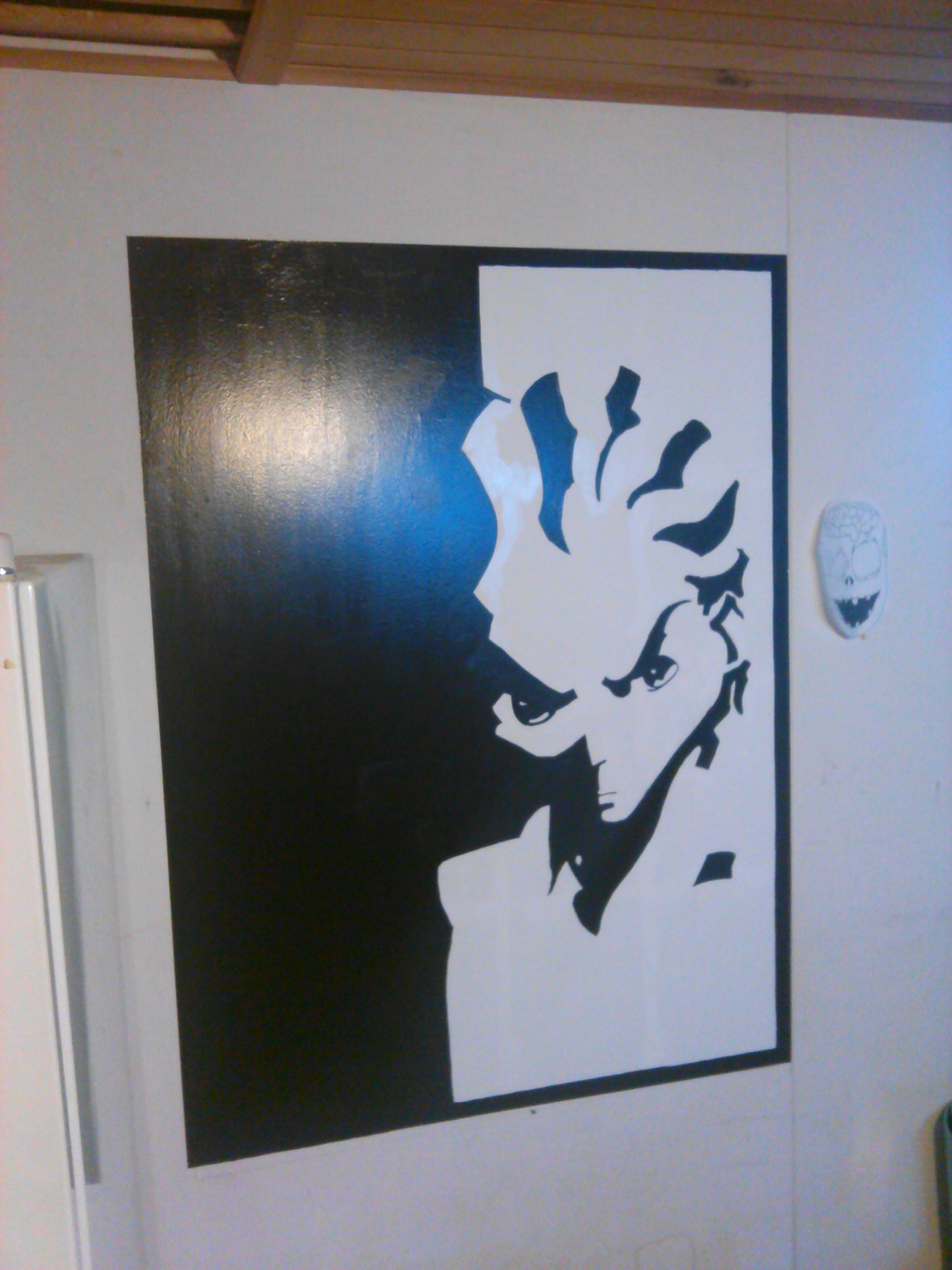 1944x2592 Another Mural I Painted In My Art Studio. It's Riley - Boondocks Riley Painting